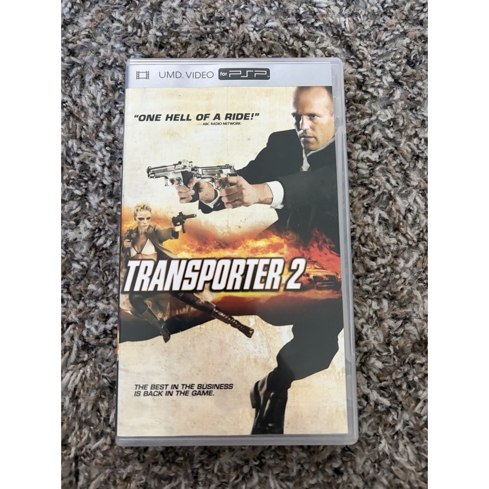 Transporter 2 UMD Video PSP 2005 Jason Statham Amber‎ Valletta